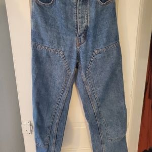 Jesse Kamm PATCHFRONT HANDY PANTS ^ COWBOY BLUE JAPANESE DENIM